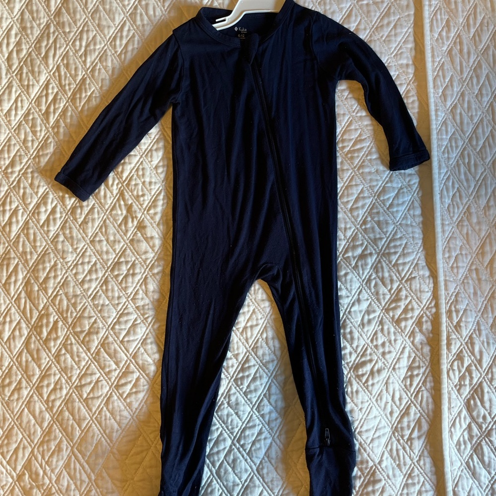 Kyte BABY Soft Organic Bamboo Rayon Footies, Zipper Closure,